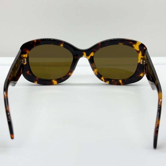 Prada Sunglasses SPR A1 3RD VAU-01T Honey Brown Tortoise Chunky Oval ** READ** - Picture 7 of 13